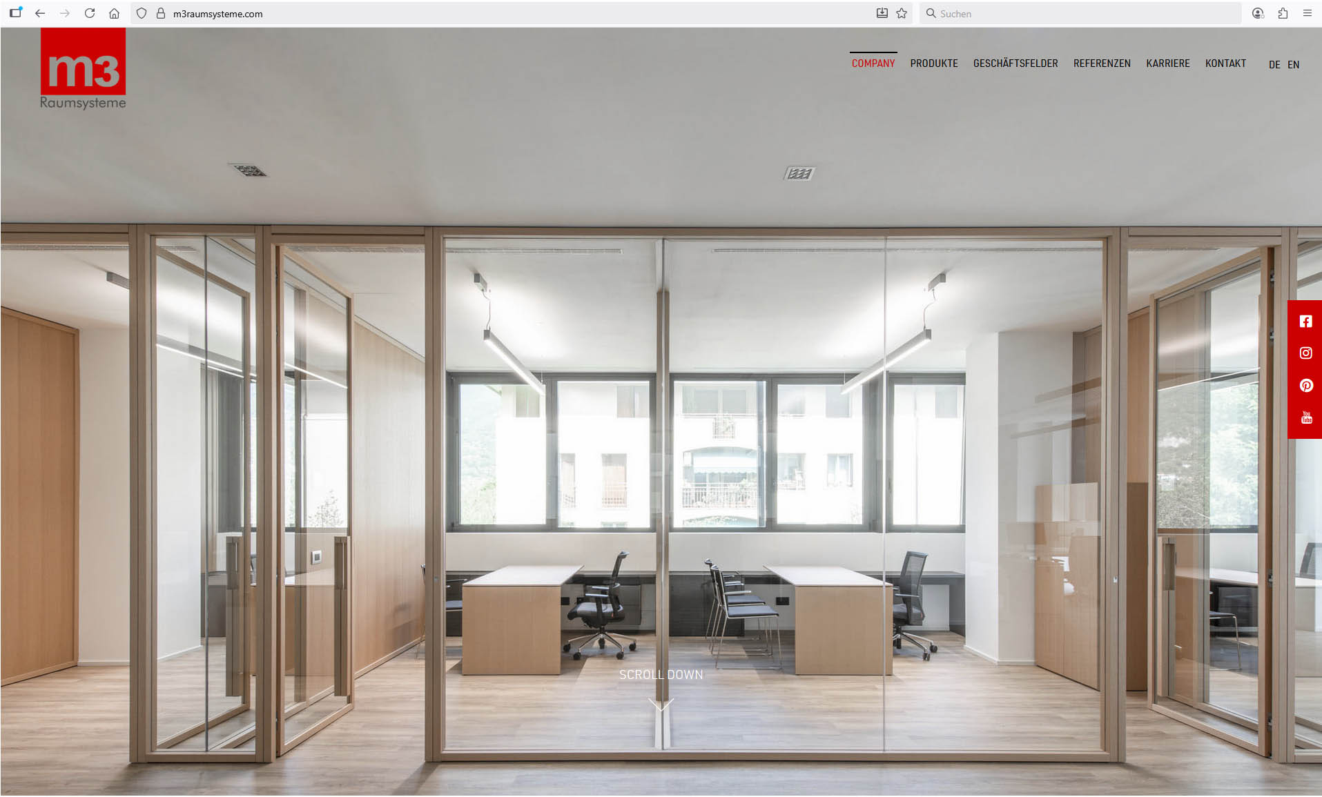 m3 web Redesign